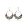 Boho-Chic Hoop Earrings