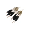 Mistic Dreamcatcher Feather Earings - Image 4