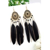 Mistic Dreamcatcher Feather Earings - Image 2