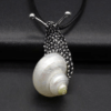 Serene Snail Shell Necklace - Image 2